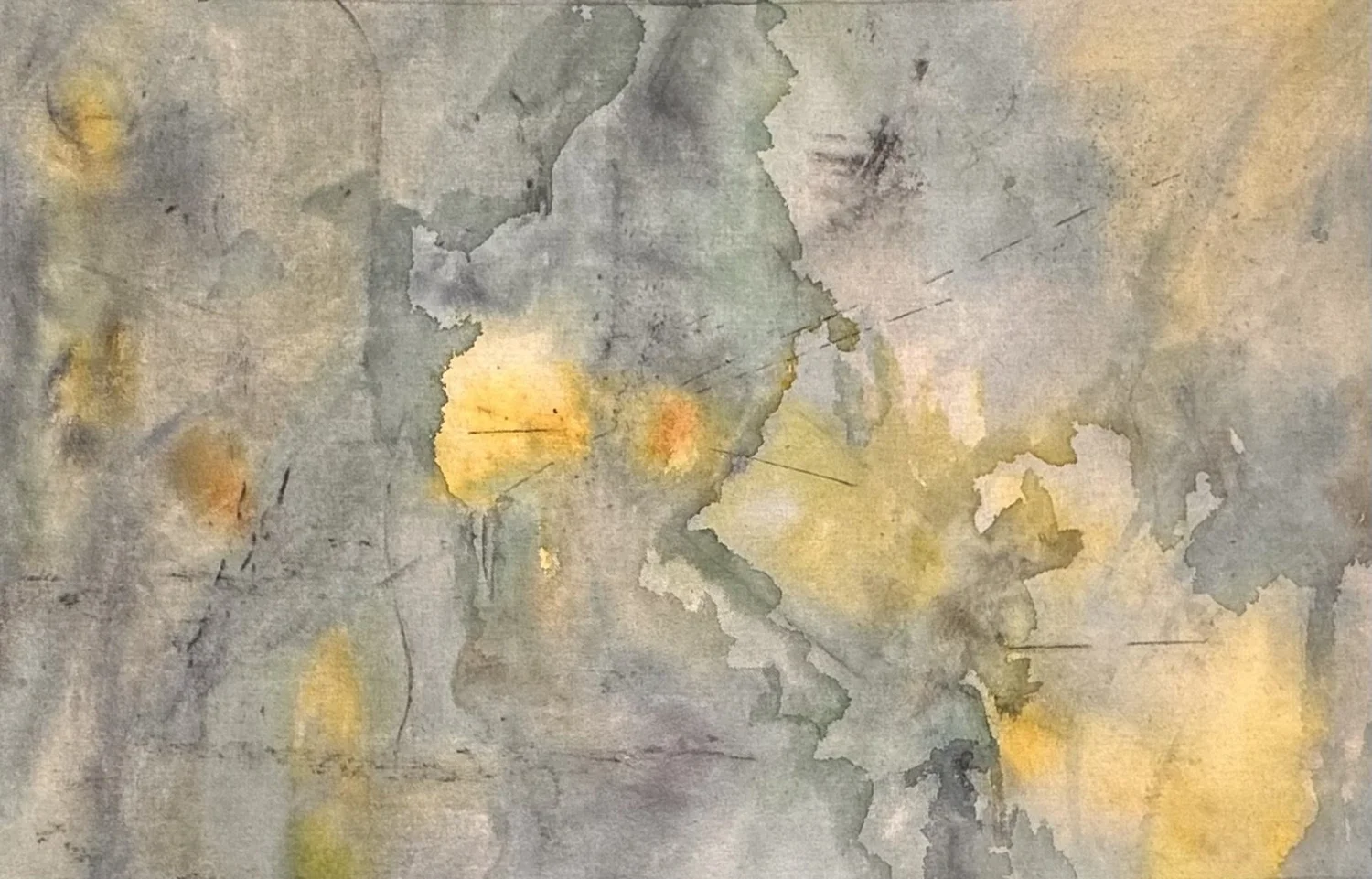 A Safe Space - Watercolor on Canvas